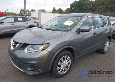 2016 Nissan Rogue S/Sl/Sv z USA, uszkodzony, nr VIN KNMAT2MT3GP703041